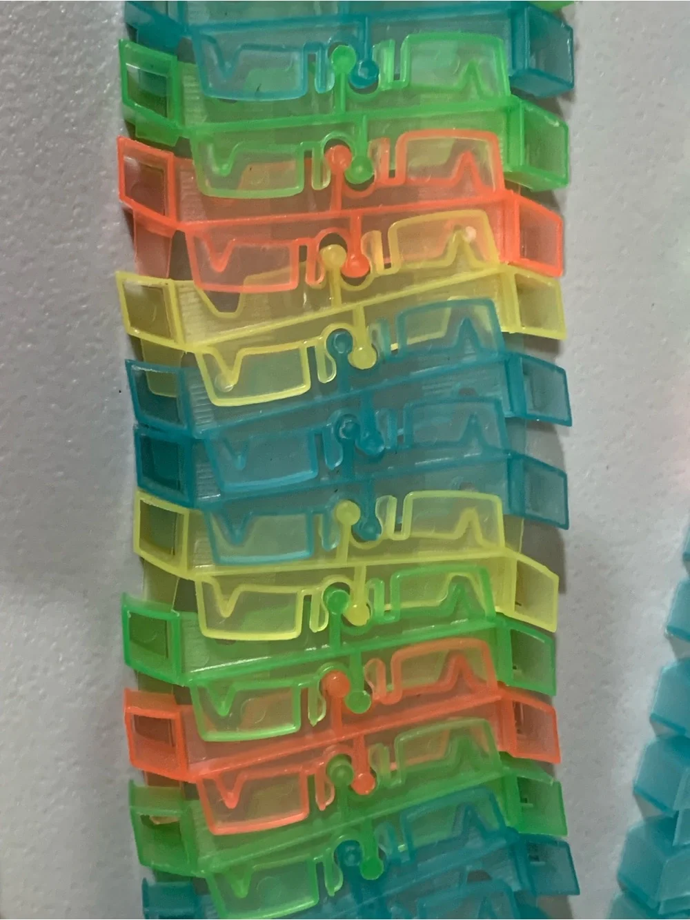 Flexible Rainbow Track Toy - Multicolor